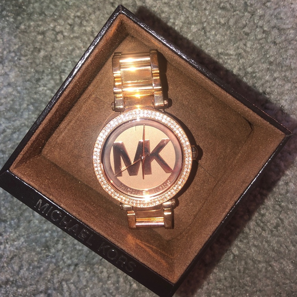 Michael Kors Rose Gold Watch